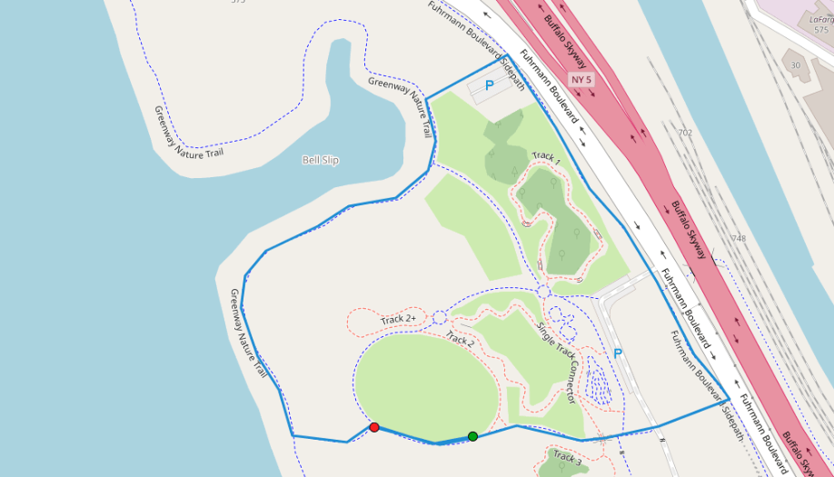 Walk route
